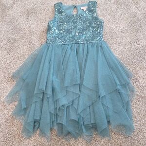 Elegant Blue Kids Dress From TARGET